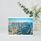 Dubai Marina Briefkaart (Staand voorkant)