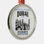 Dubai Metalen Ornament (Rechts)