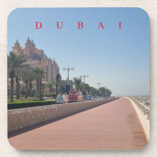 Dubai Palm Jumeirah Boardwalk dessous de verre