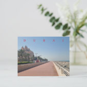 Dubai Palm Jumeirah Boardwalk vue carte postale (Debout devant)