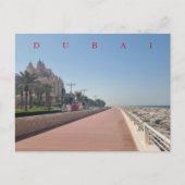 Dubai Palm Jumeirah Boardwalk vue carte postale (Devant)
