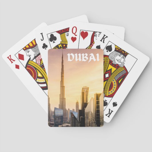 Dubai pokerkaarten (Achterkant)