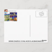 DUBAI Postcard@MojiAOkubule Briefkaart (Achterkant)