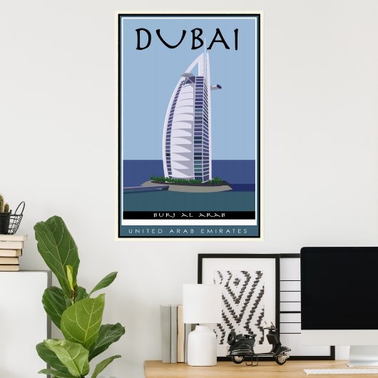 Dubai Poster (Thuiskantoor)