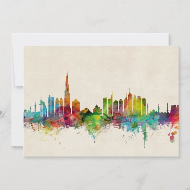Dubai Skyline (Voorkant)