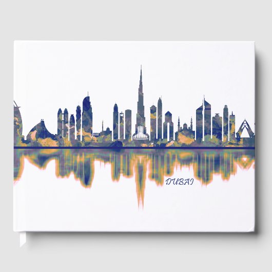 Dubai Skyline Gastenboek (Voorkant)