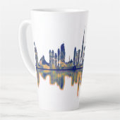 Dubai Skyline Latte Mok (Linkerhoek)