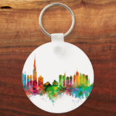 Dubai Skyline Sleutelhanger (Voorkant)