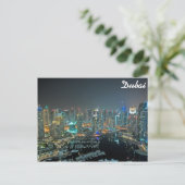 Dubai, skyline van de Verenigde Arabische Emiraten Briefkaart (Staand voorkant)