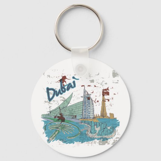 Dubai Sleutelhanger (Voorkant)
