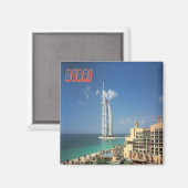 Dubai Stad VAE Koelkast Magnet Souvenir Magneet (Voorkant / Achterkant)