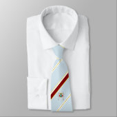 Dubai strepen vlag stropdas (Gebonden)