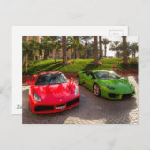 Dubai SuperCars Briefkaart (Voorkant / Achterkant)