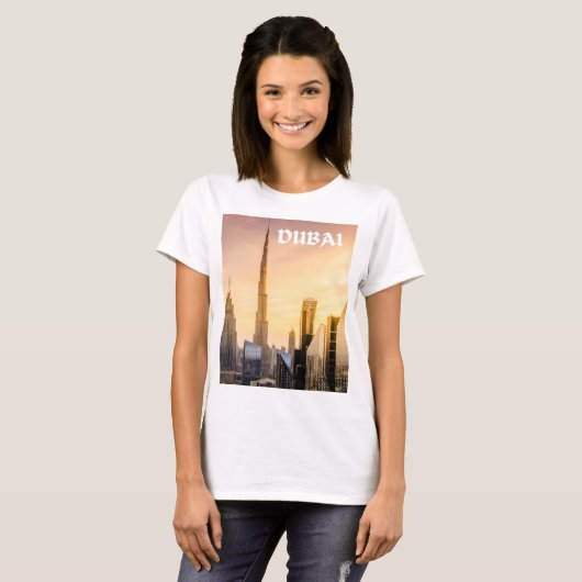 Dubai t-shirt (Voorkant volledig)