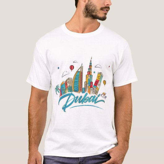 dubai t-shirt (Voorkant)