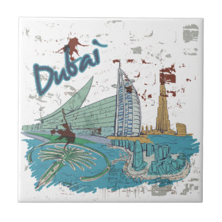 Dubai Tegeltje