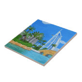 Dubai Tegeltje (Zijkant)