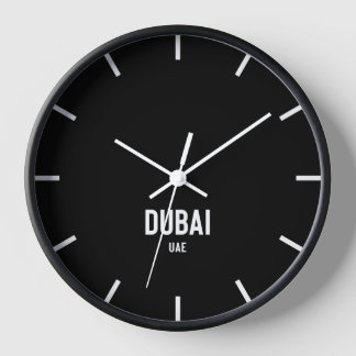 Dubai Time Zone Newsroom Muur Klok