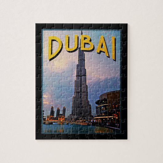 Dubai Travel Legpuzzel (Verticaal)