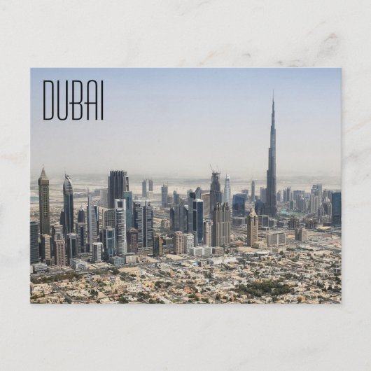 Dubai UAE Briefkaart (Voorkant)