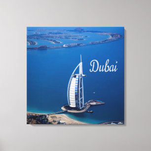 Dubai UAE Burj Al Arab Canvas Afdruk