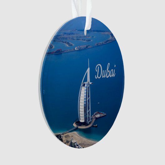 Dubai UAE Burj Al Arab Ornament (voorkant)