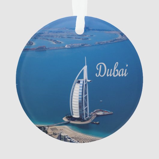 Dubai UAE Burj Al Arab Ornament (achterkant)