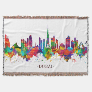 Dubai UAE Skyline Deken