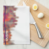 Dubai UAE Skyline Theedoek (Quarter Fold)