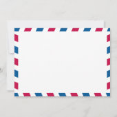 Dubai United Arab Emirates Airmail Save the Date (Achterkant)