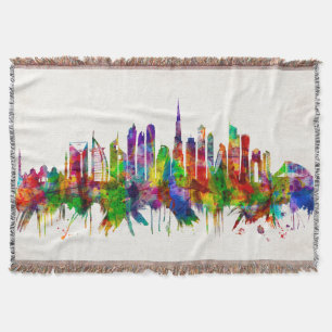Dubai United Arab Emirates Skyline Deken