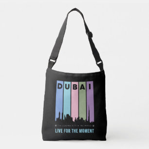 Dubai vacances design rétro Crossbody Sacs
