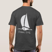 Dubai, VAE - Boot T-shirt (Achterkant)