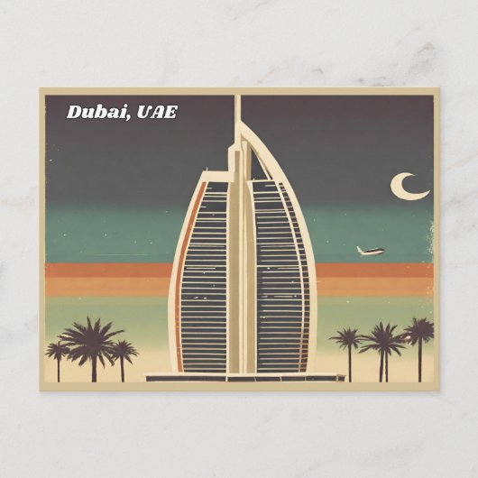 Dubai VAE Briefkaart (Voorkant)
