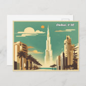 Dubai, VAE Briefkaart (Voorkant / Achterkant)
