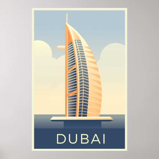 Dubai VAE Poster (Voorkant)
