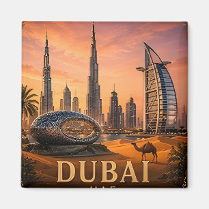 🧲 Dubai VAE Reis Herinnering 🌍 Magneet
