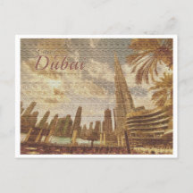 DUBAI VAE VINTAGE - BURJ KHALIFA