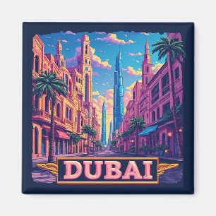 🧲 Dubai Vakantie Souvenir Voor Reizigers 🌴 Magneet