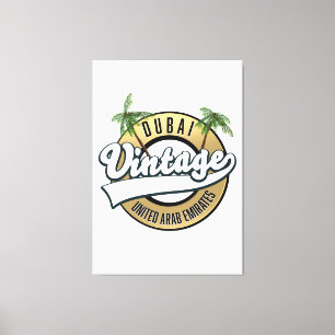 Dubai Verenigde Arabische Emiraten Canvas Afdruk