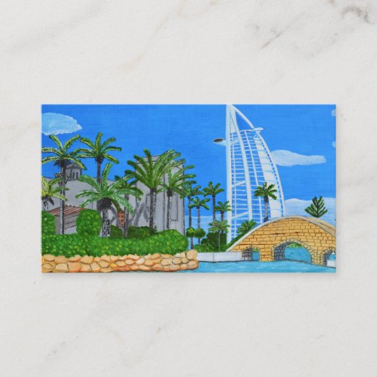 Dubai Visitekaartje (Voorkant)