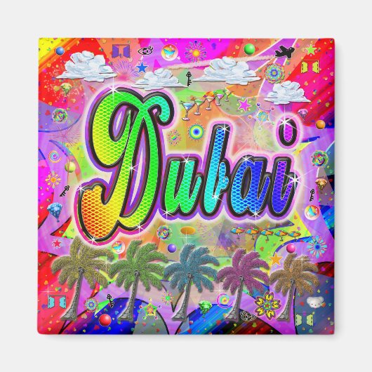 Dubai Vista Express Magneet (Voorkant)