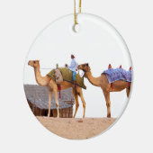 Dubai woestijn keramisch ornament (Links)