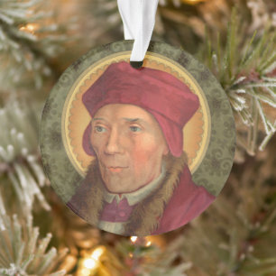 Dubbel Afbeelding St. John Fisher (SAU 025) CircAc Ornament