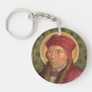 Dubbel Afbeelding St. John Fisher (SAU 025) Sleutelhanger