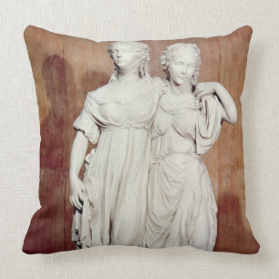Dubbel beeld van de Princesses Louise (1776-1810) Kussen