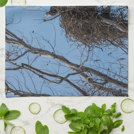 Dubbel Eagle Trouble Theedoek (Gevouwen)