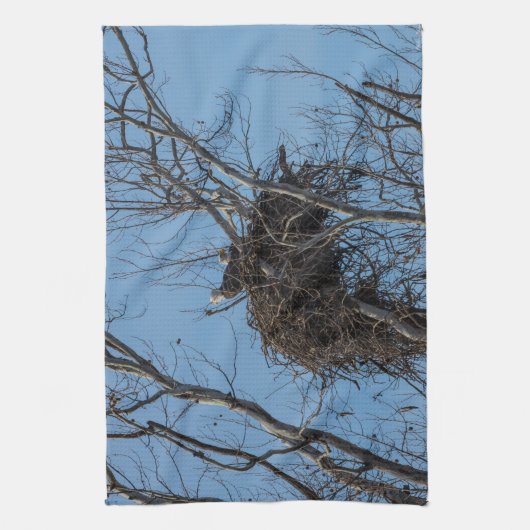 Dubbel Eagle Trouble Theedoek (Verticaal)