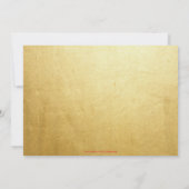 Dubbel Geluk Chinees Bruiloft - Save the Date (Achterkant)