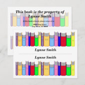 Dubbel Gepersonaliseerd bladwijzer Briefkaart (Voorkant / Achterkant)